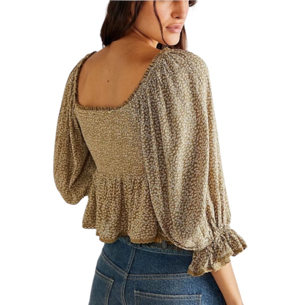 FREE PEOPLE Brittnee Printed
Top / Tropical Nut - Picture 3 of 16